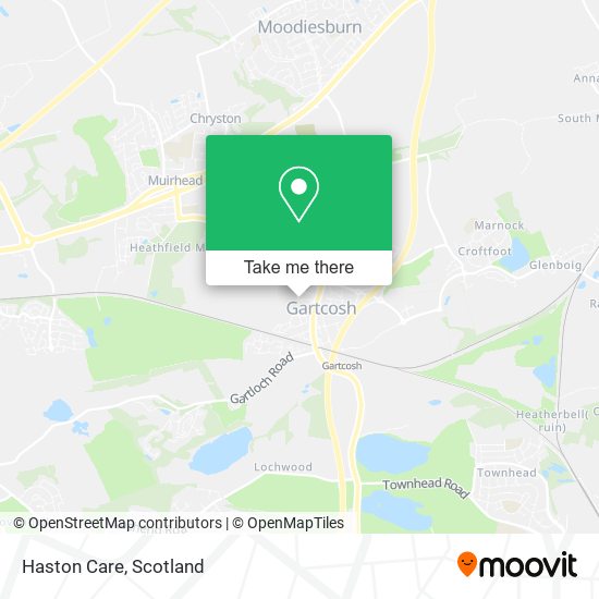 Haston Care map