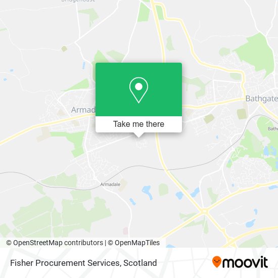 Fisher Procurement Services map