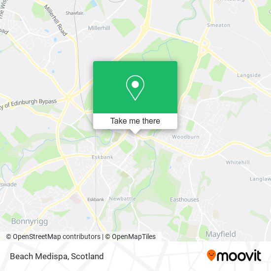 Beach Medispa map