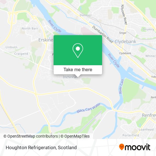 Houghton Refrigeration map