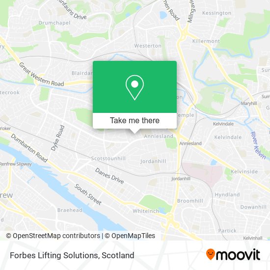 Forbes Lifting Solutions map