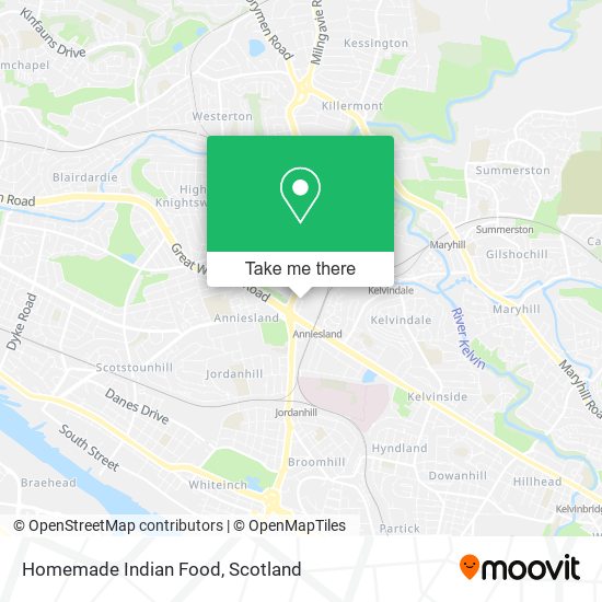 Homemade Indian Food map