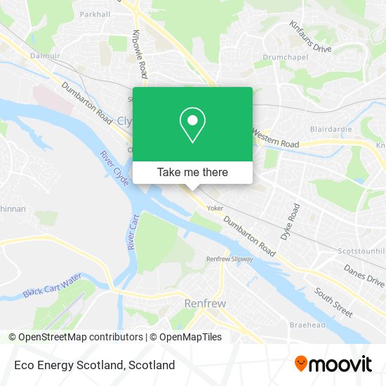 Eco Energy Scotland map