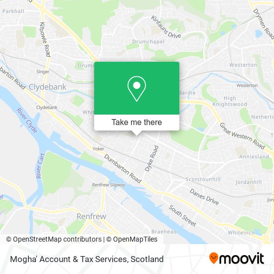 Mogha' Account & Tax Services map