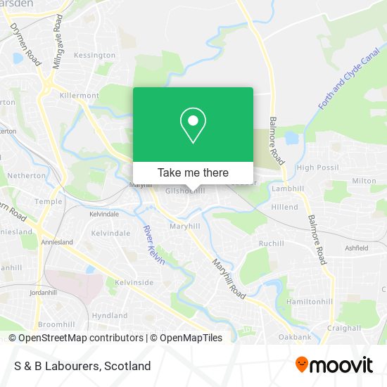 S & B Labourers map