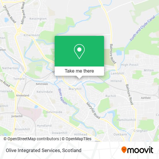 Olive Integrated Services map