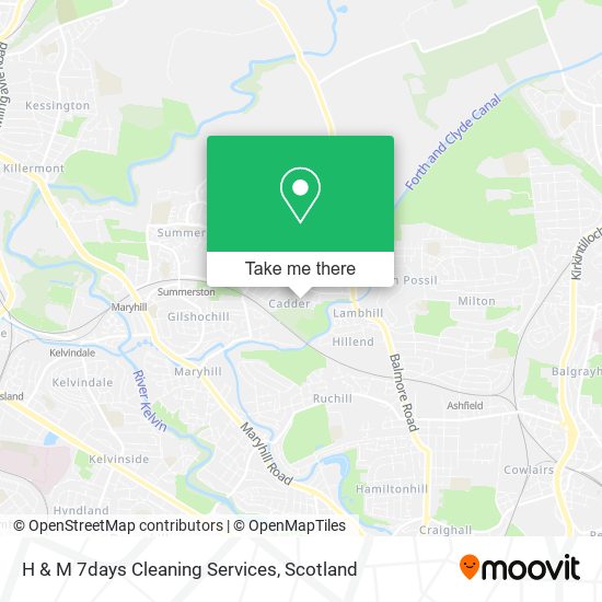 H & M 7days Cleaning Services map