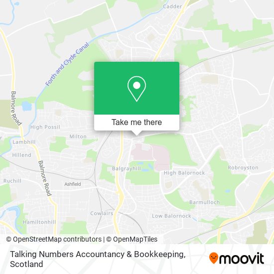 Talking Numbers Accountancy & Bookkeeping map
