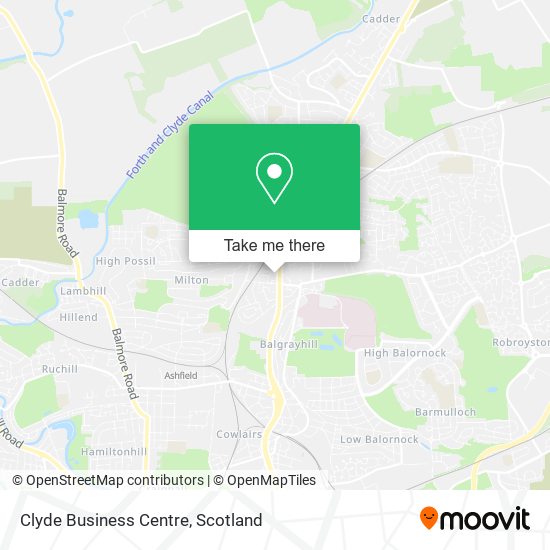 Clyde Business Centre map