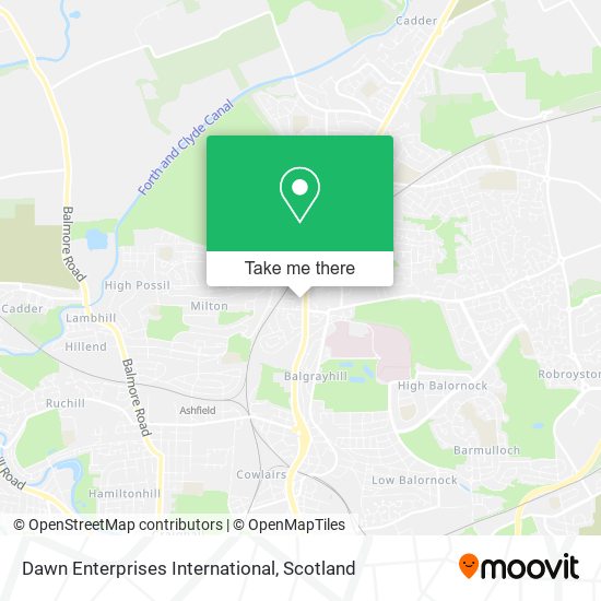 Dawn Enterprises International map