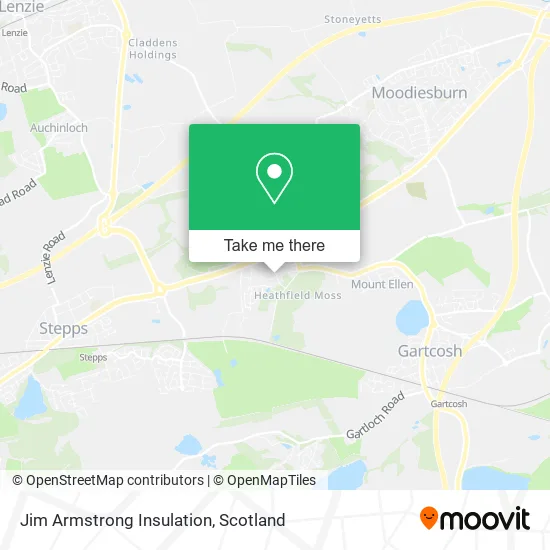 Jim Armstrong Insulation map