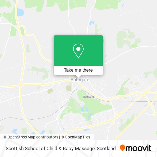 Scottish School of Child & Baby Massage map