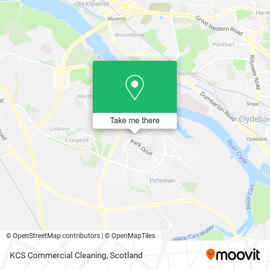 KCS Commercial Cleaning map