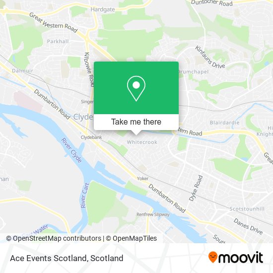 Ace Events Scotland map