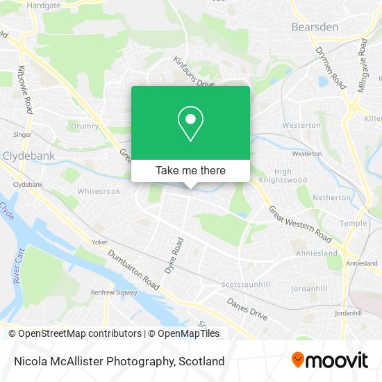 Nicola McAllister Photography map