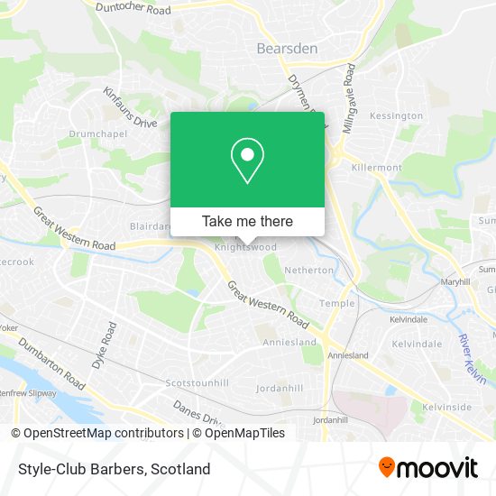 Style-Club Barbers map