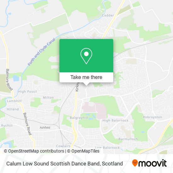Calum Low Sound Scottish Dance Band map