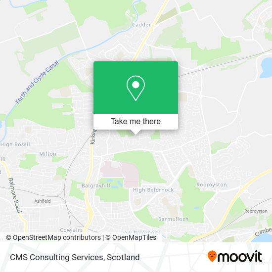 CMS Consulting Services map