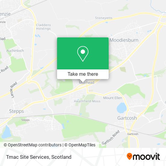 Tmac Site Services map