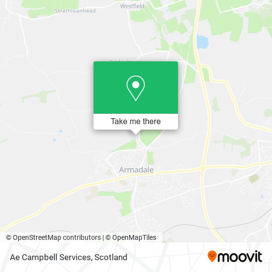 Ae Campbell Services map