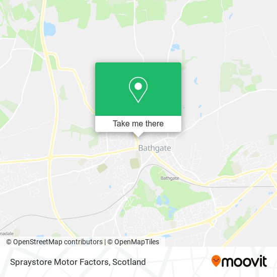 Spraystore Motor Factors map