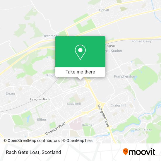 Rach Gets Lost map