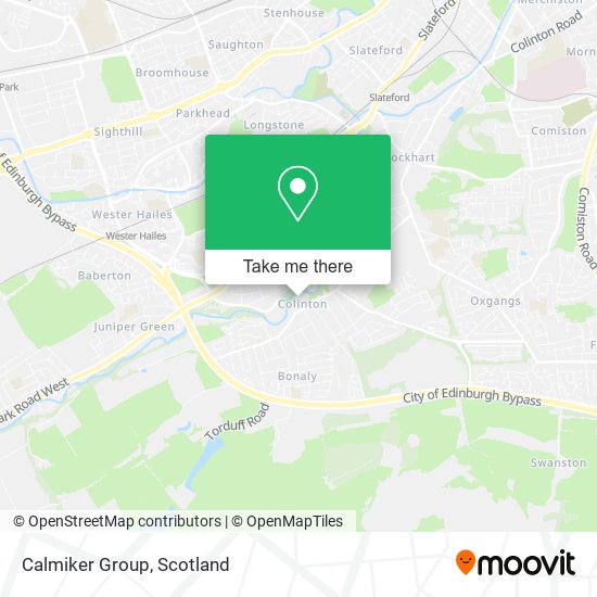 Calmiker Group map