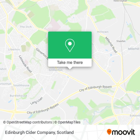 Edinburgh Cider Company map