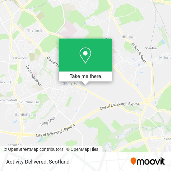 Activity Delivered map
