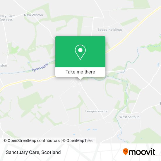 Sanctuary Care map