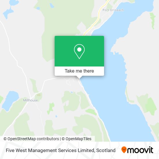 Five West Management Services Limited map