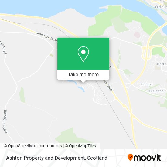 Ashton Property and Development map