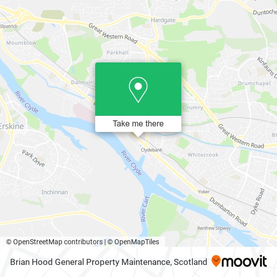 Brian Hood General Property Maintenance map