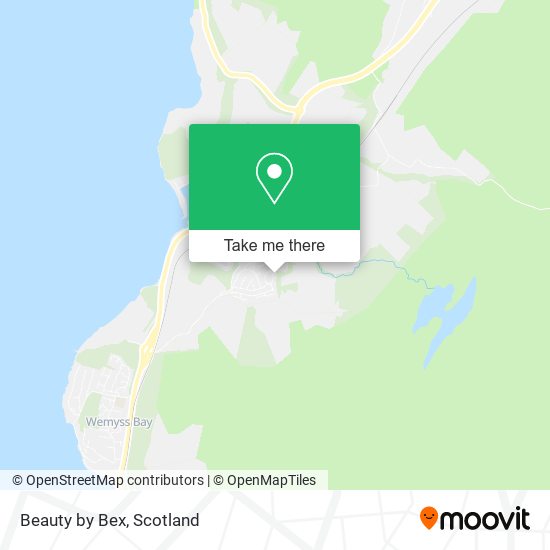 Beauty by Bex map