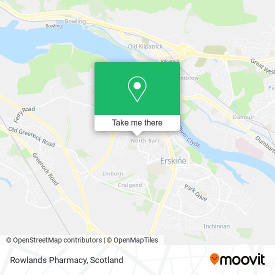 Rowlands Pharmacy map