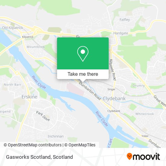 Gasworks Scotland map