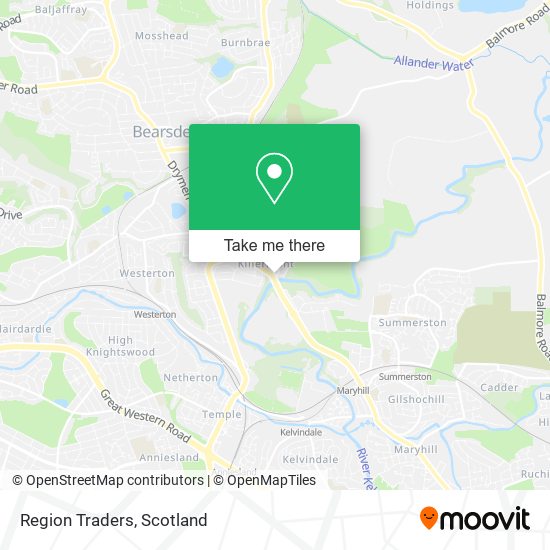 Region Traders map