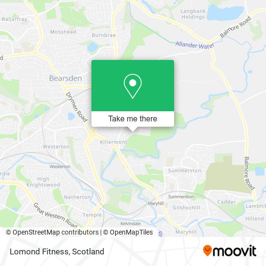 Lomond Fitness map