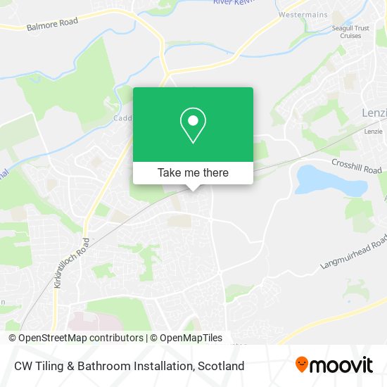 CW Tiling & Bathroom Installation map