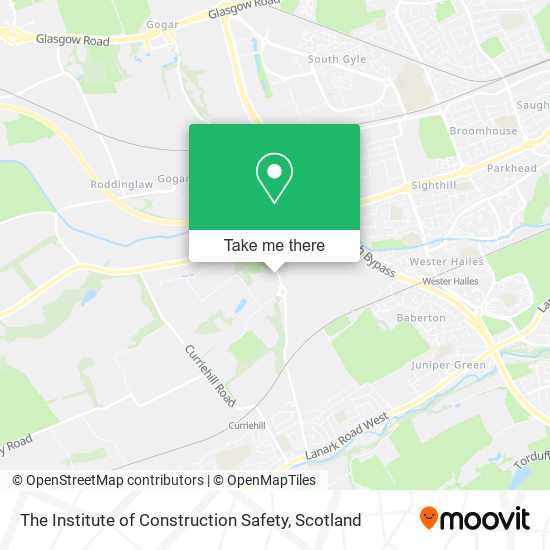 The Institute of Construction Safety map