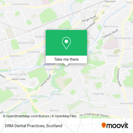 DRM Dental Practices map