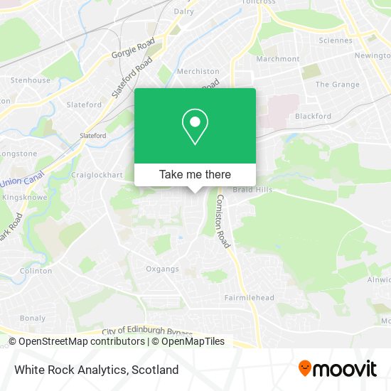 White Rock Analytics map