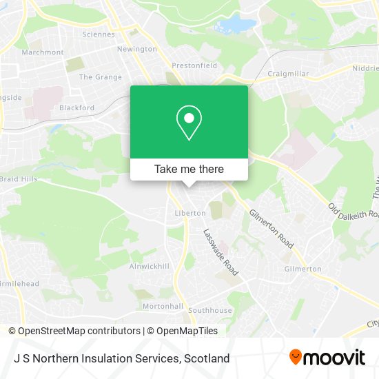 J S Northern Insulation Services map