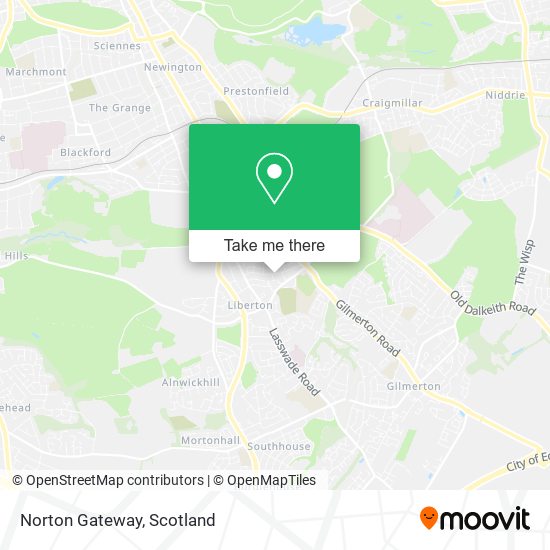 Norton Gateway map