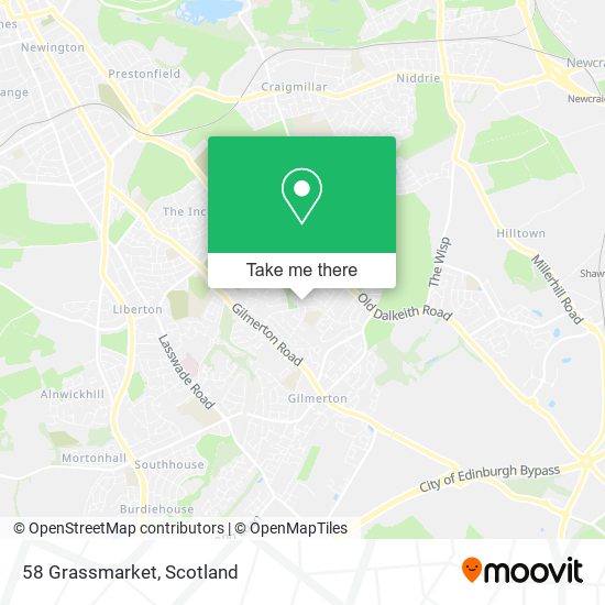 58 Grassmarket map