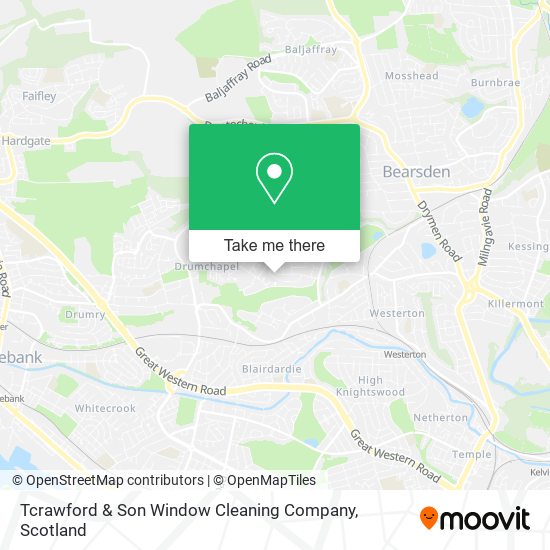 Tcrawford & Son Window Cleaning Company map