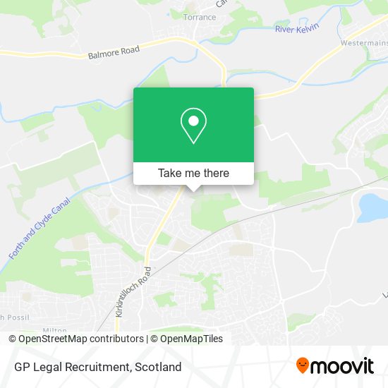 GP Legal Recruitment map
