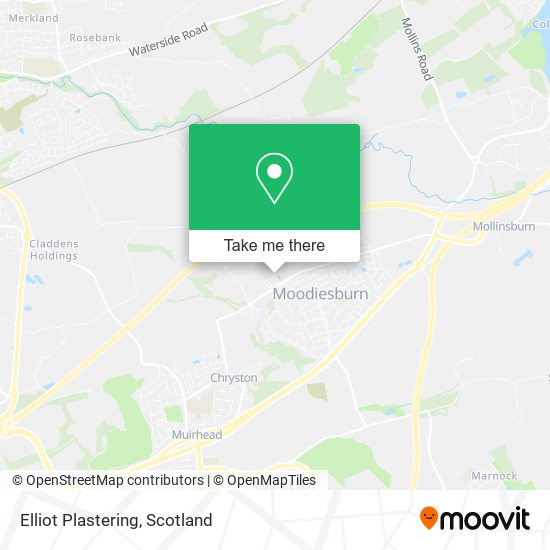 Elliot Plastering map
