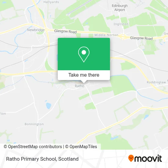 Ratho Primary School map