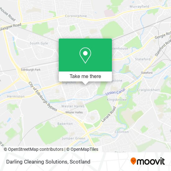 Darling Cleaning Solutions map